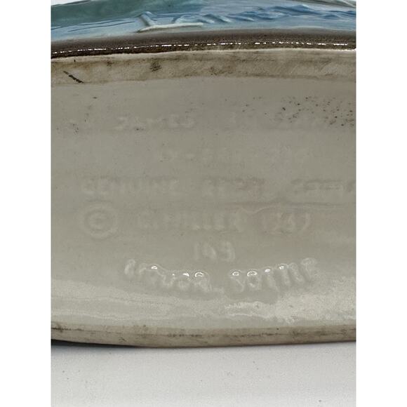 Vintage 1969 Jim Beam Ponderosa Ranch Nevada Lake Tahoe Decanter Bar Ware - Picture 7 of 9